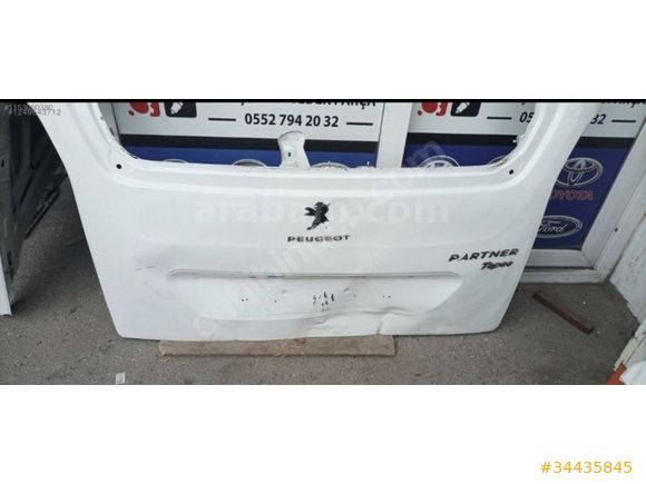 Peugeot Partner Bagaj kapağı
