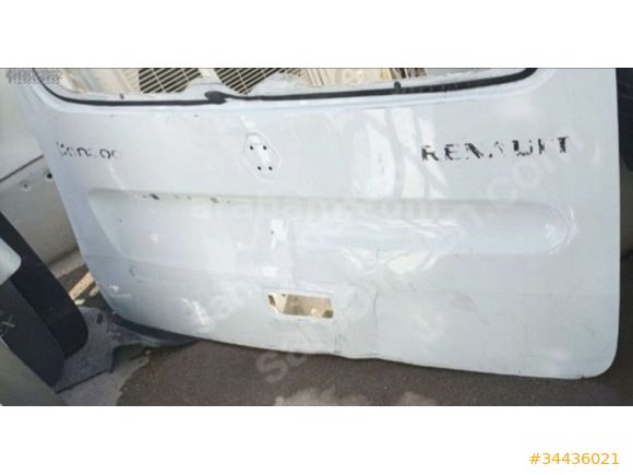 Renault Kangoo bagaj kapağı