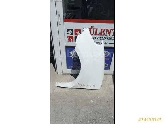 Fiat Doblo sol ön çamurluk orijinal çıkma