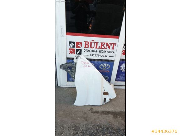 Ford Transit Custom sol ön çamurluk orijinal çıkma
