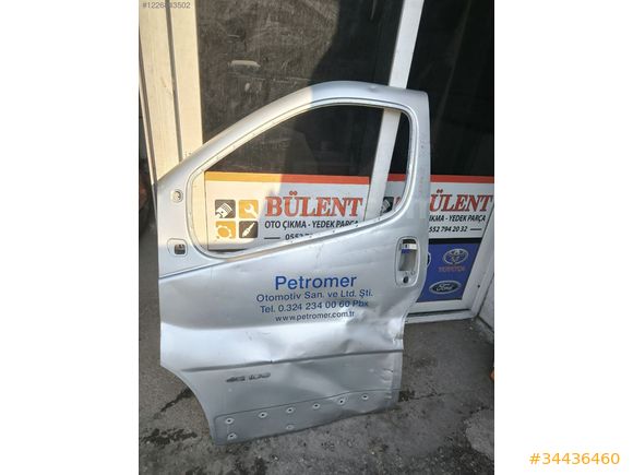Renault Trafic sol ön kapı orijinal çıkma