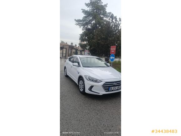 Sahibinden Hyundai Elantra 1.6 D-CVVT Style 2017 Model