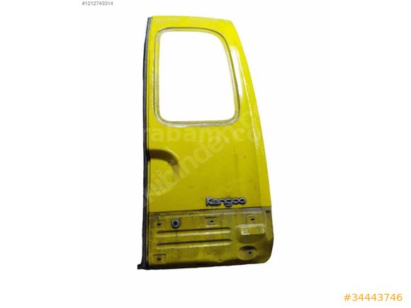 RENAULT KANGO ARKA BAGAJ çift kapı Çıkma orijinal