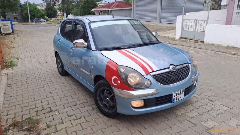 Sahibinden Daihatsu Sirion 1.3 Touring 2003 Model Tekirdağ 243.000 km Mavi