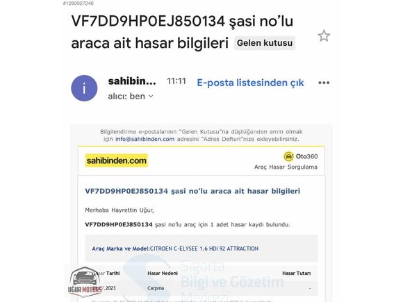 Değişensiz -vize 27.11.2027 -hasar kayıtsız