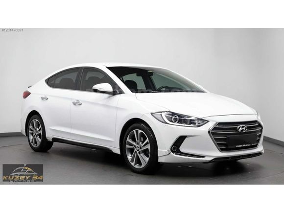 KUZEY 34 MOTORS'DAN 2017 MODEL ELANTRA ELİTE DİZEL OTOMATİK