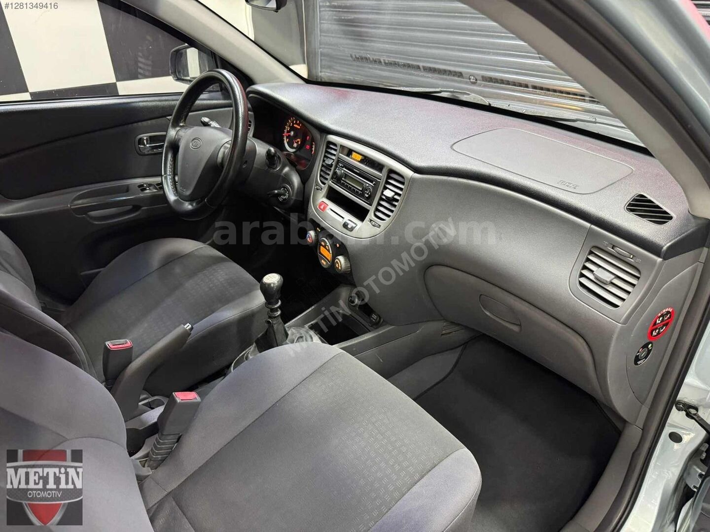 Galeriden Kia Rio 1.4 EX Advance 2006 Model İstanbul 249.000 km Gri 5
