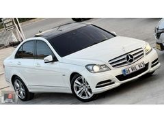 2012 MODEL CAM TAVAN MERCEDES C180 195.000 KM DEĞİŞENSİZ BEYAZ