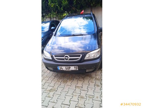 Acil Satılık 9 Yıllık Sahibinden Opel Zafira 1.6 Elegance 2003 Model Konforlu Aile  Aracı