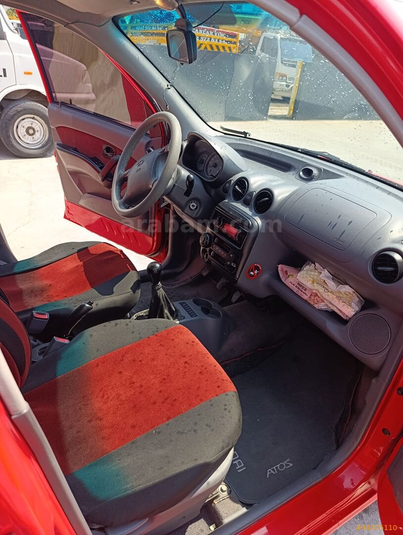Sahibinden Hyundai Atos 1.1 GLS 2008 Model İzmir 167.000 km Kırmızı 6
