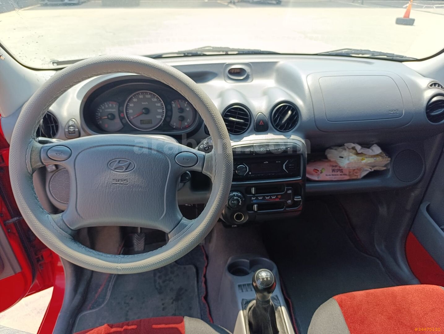 Sahibinden Hyundai Atos 1.1 GLS 2008 Model İzmir 167.000 km Kırmızı 2
