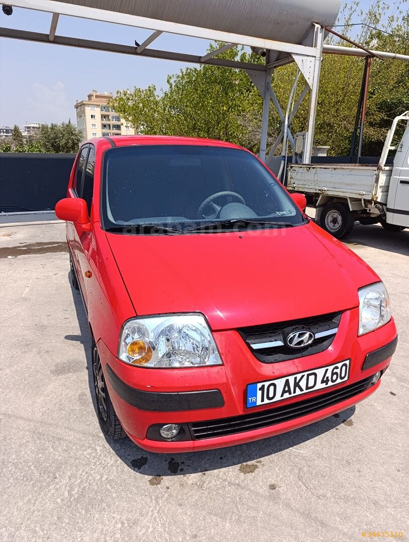 Sahibinden Hyundai Atos 1.1 GLS 2008 Model İzmir 167.000 km Kırmızı 1