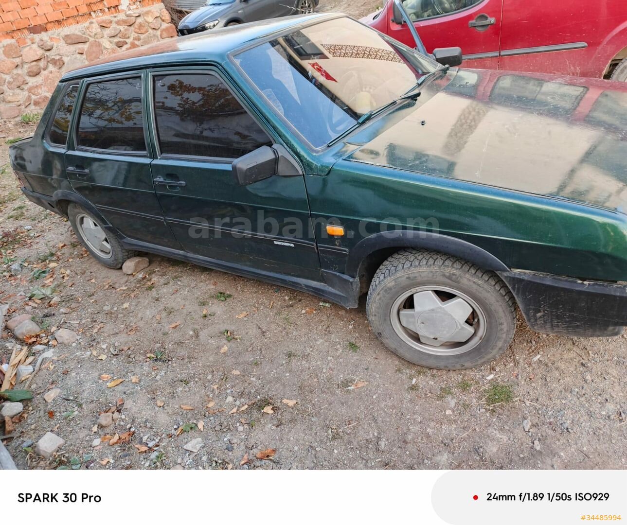 Sahibinden Lada Samara 1.5 1993 Model Ankara 159.000 km Yeşil 3
