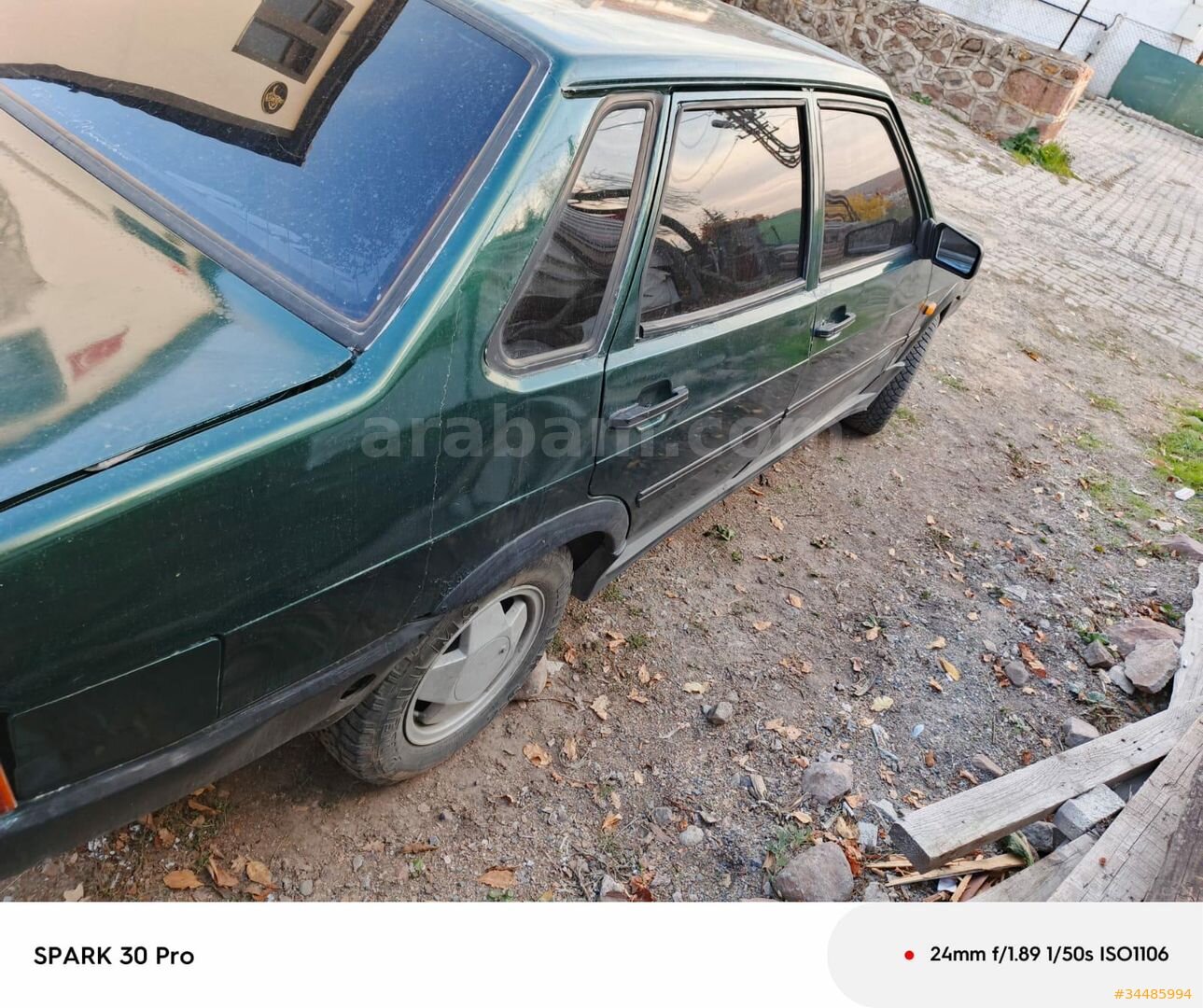 Sahibinden Lada Samara 1.5 1993 Model Ankara 159.000 km Yeşil 5