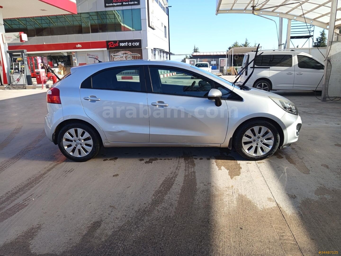 Sahibinden Kia Rio 1.25 CVVT Fancy 2014 Model Amasya 102.000 km Gri (Gümüş) 3
