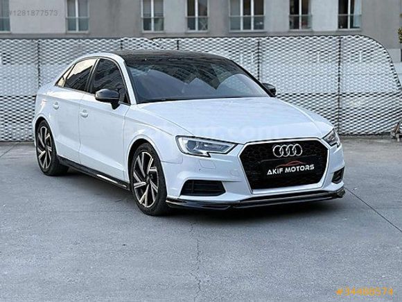 AKİF MOTORS'TAN 2017 AUDİ A3 SEDAN DESİGN 1.6 TDİ S-TRONİC
