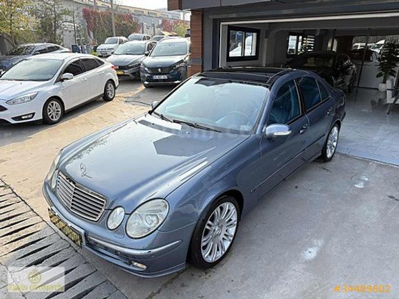 ERSİN OTOMOTİV'den 2003 E 200 KOMPRESSOR AVANGARDE MAVİ İÇİ MAVİ