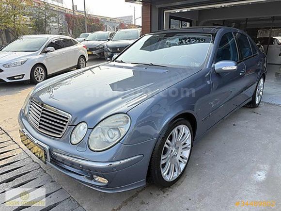 ERSİN OTOMOTİV'den 2003 E 200 KOMPRESSOR AVANGARDE MAVİ İÇİ MAVİ