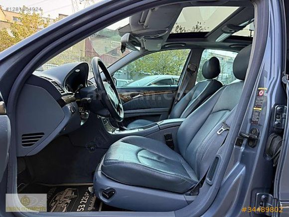 ERSİN OTOMOTİV'den 2003 E 200 KOMPRESSOR AVANGARDE MAVİ İÇİ MAVİ
