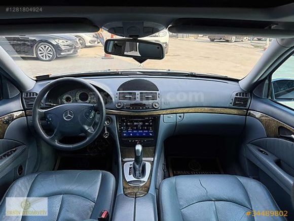 ERSİN OTOMOTİV'den 2003 E 200 KOMPRESSOR AVANGARDE MAVİ İÇİ MAVİ