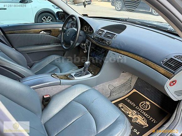 ERSİN OTOMOTİV'den 2003 E 200 KOMPRESSOR AVANGARDE MAVİ İÇİ MAVİ