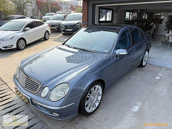 ERSİN OTOMOTİV'den 2003 E 200 KOMPRESSOR AVANGARDE MAVİ İÇİ MAVİ