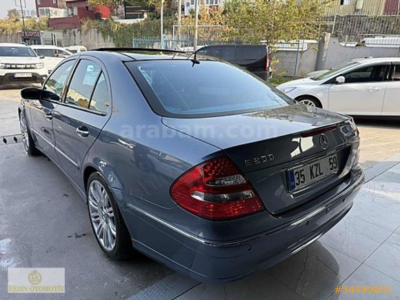 ERSİN OTOMOTİV'den 2003 E 200 KOMPRESSOR AVANGARDE MAVİ İÇİ MAVİ