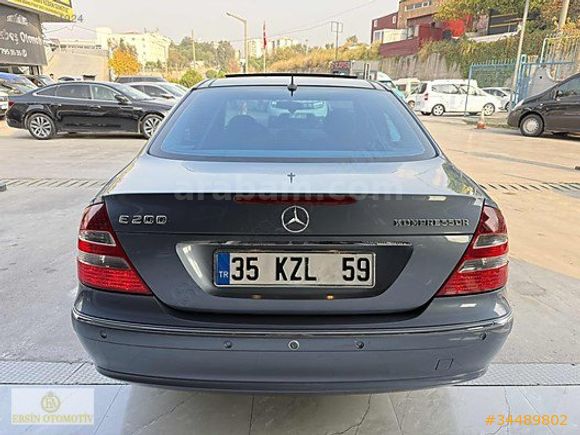 ERSİN OTOMOTİV'den 2003 E 200 KOMPRESSOR AVANGARDE MAVİ İÇİ MAVİ