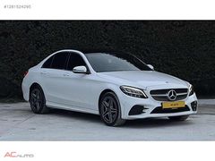 AC'den 2018 MERCEDES C 200 4MATİC AMG HATASIZ BOYASIZ FUL SERVİS