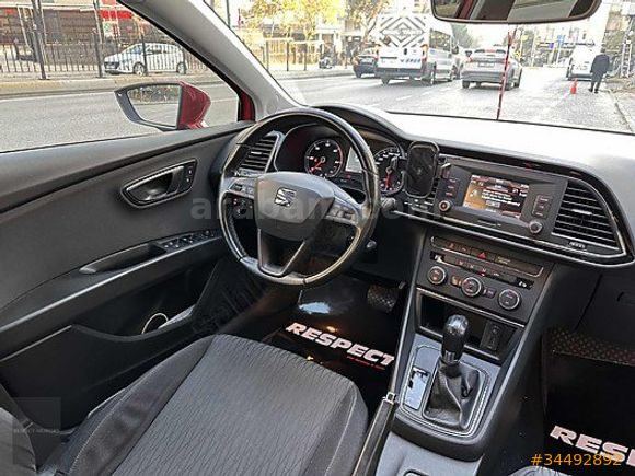 RESPECT MOTORS 2016 SEAT LEON 1.6 TDI STYLE 120.000 KM