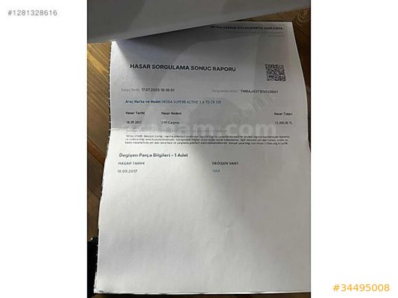 Galeriden Skoda SuperB 1.6 TDI Active 2012 Model Şanlıurfa 188.000