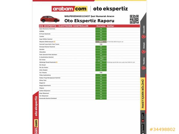 Sahibinden Opel Astra 1.6 Edition Plus 2016 Model 
