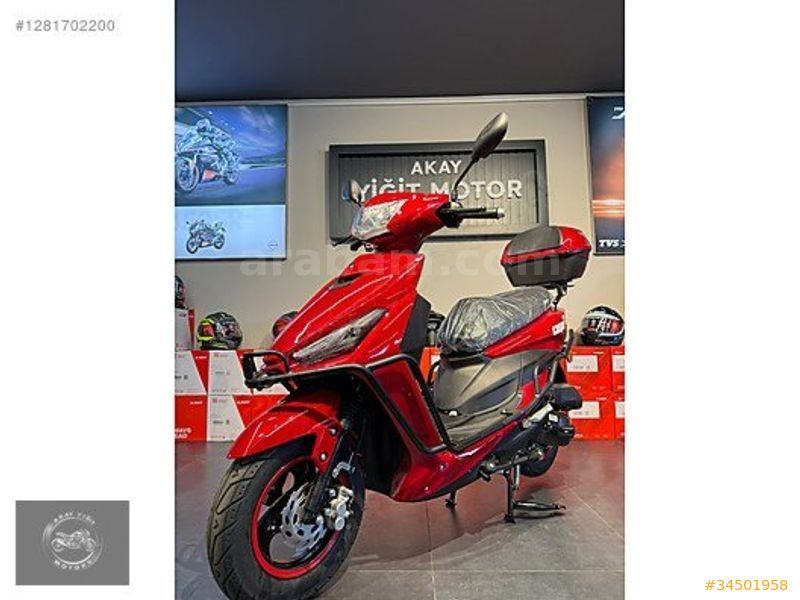 Galeriden Yuki Casper S 50 2025 Model İstanbul 0 km Kırmızı