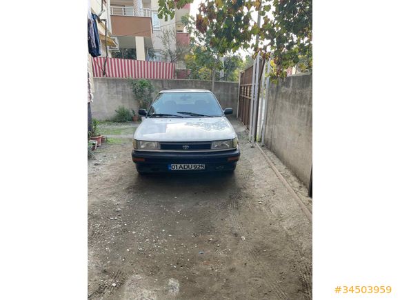Sahibinden Toyota Corolla 1.6 XL 1991 Model 