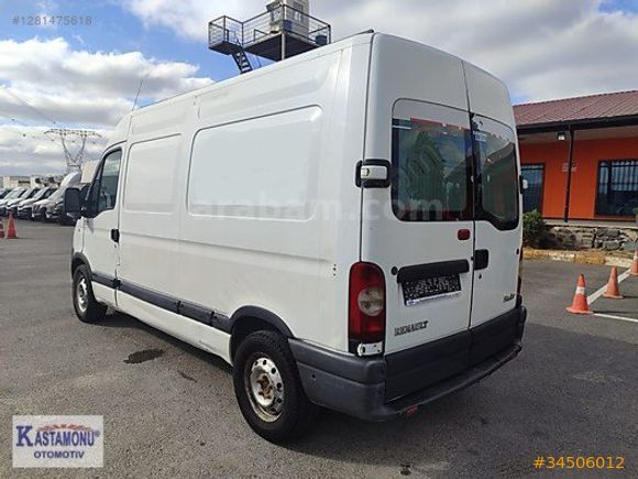 KASTAMONU OTOMOTİV'DEN 2004 RENAULT MASTER 10.8 MKÜP PANELVAN
