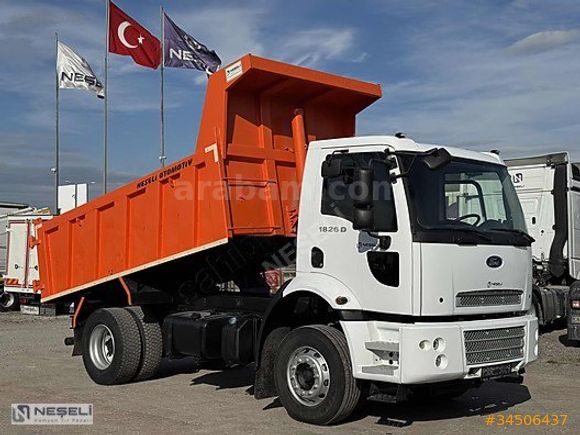 NEŞELİ'DEN 2014 MODEL FORD 1826 DAMPER KASALI *34.000KM*