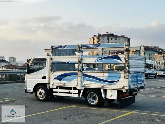CESURDAN 2008 MODEL MİTSUBİSHİ FE711 ÜÇ İLAVELİ KASA KAMYONET