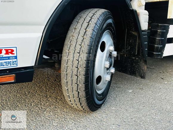 CESURDAN 2008 MODEL MİTSUBİSHİ FE711 ÜÇ İLAVELİ KASA KAMYONET
