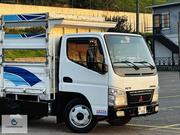 CESURDAN 2008 MODEL MİTSUBİSHİ FE711 ÜÇ İLAVELİ KASA KAMYONET