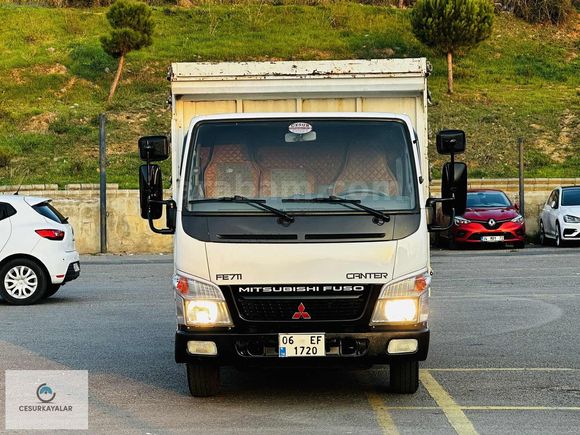 CESURDAN 2008 MODEL MİTSUBİSHİ FE711 ÜÇ İLAVELİ KASA KAMYONET