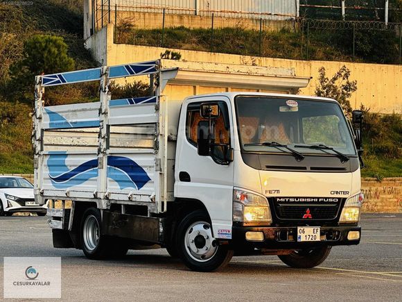 CESURDAN 2008 MODEL MİTSUBİSHİ FE711 ÜÇ İLAVELİ KASA KAMYONET