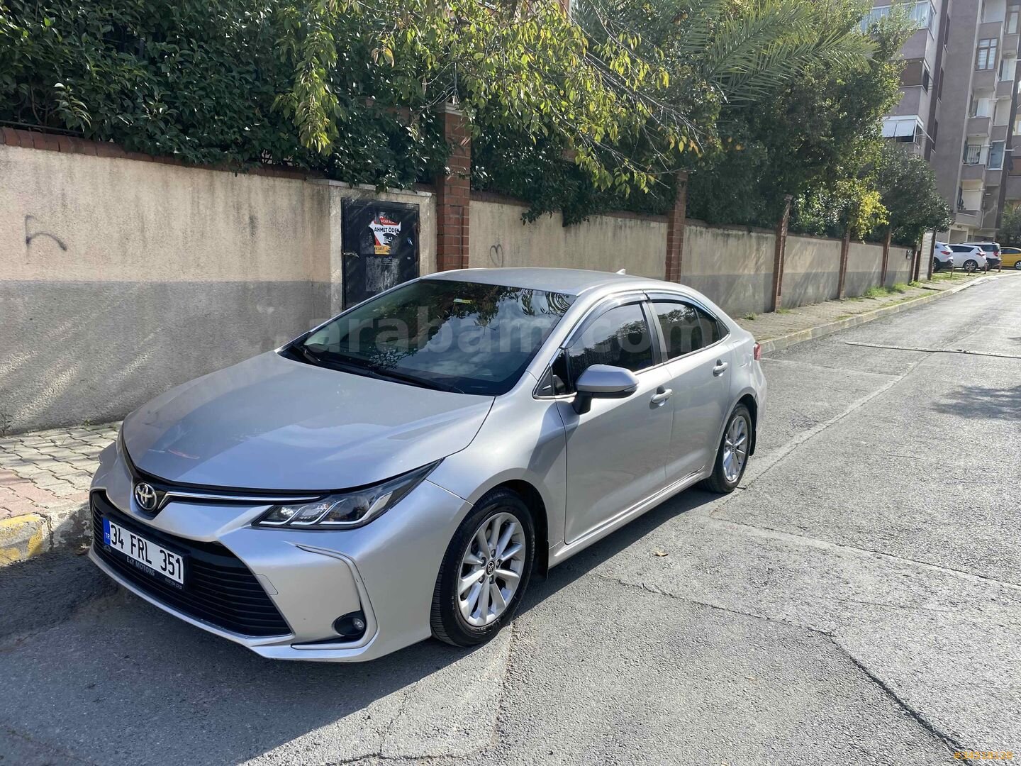 Sahibinden Toyota Corolla 1.5 Dream 2022 Model İstanbul 107.000 km Gri (metalik) 1