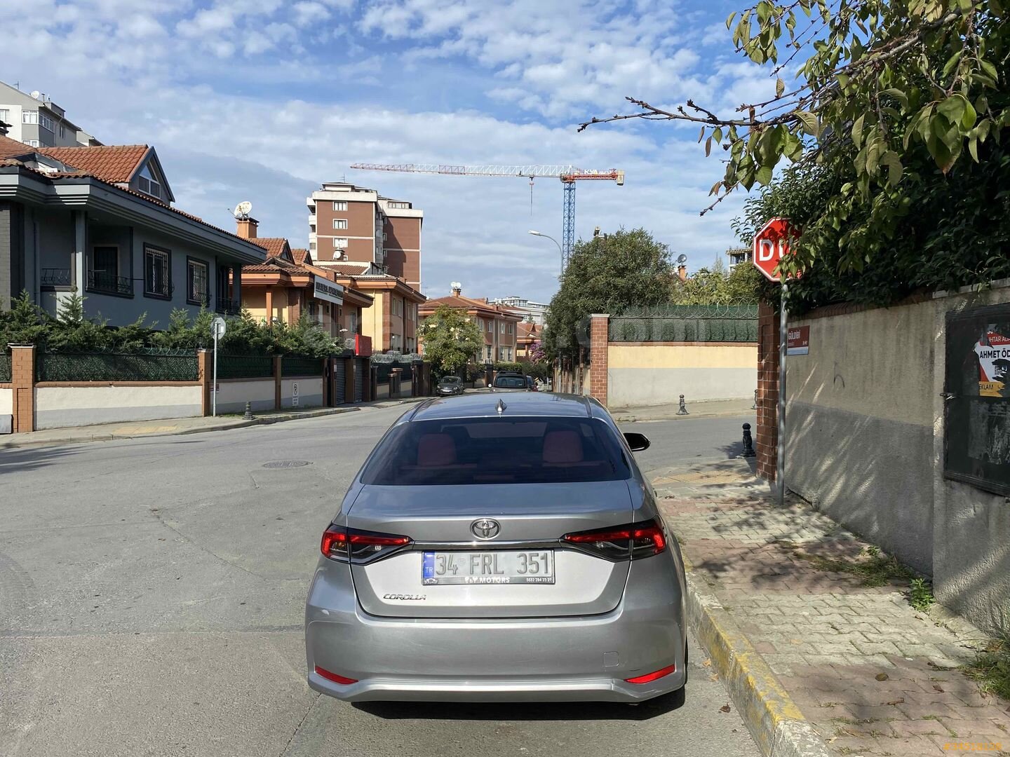 Sahibinden Toyota Corolla 1.5 Dream 2022 Model İstanbul 107.000 km Gri (metalik) 5