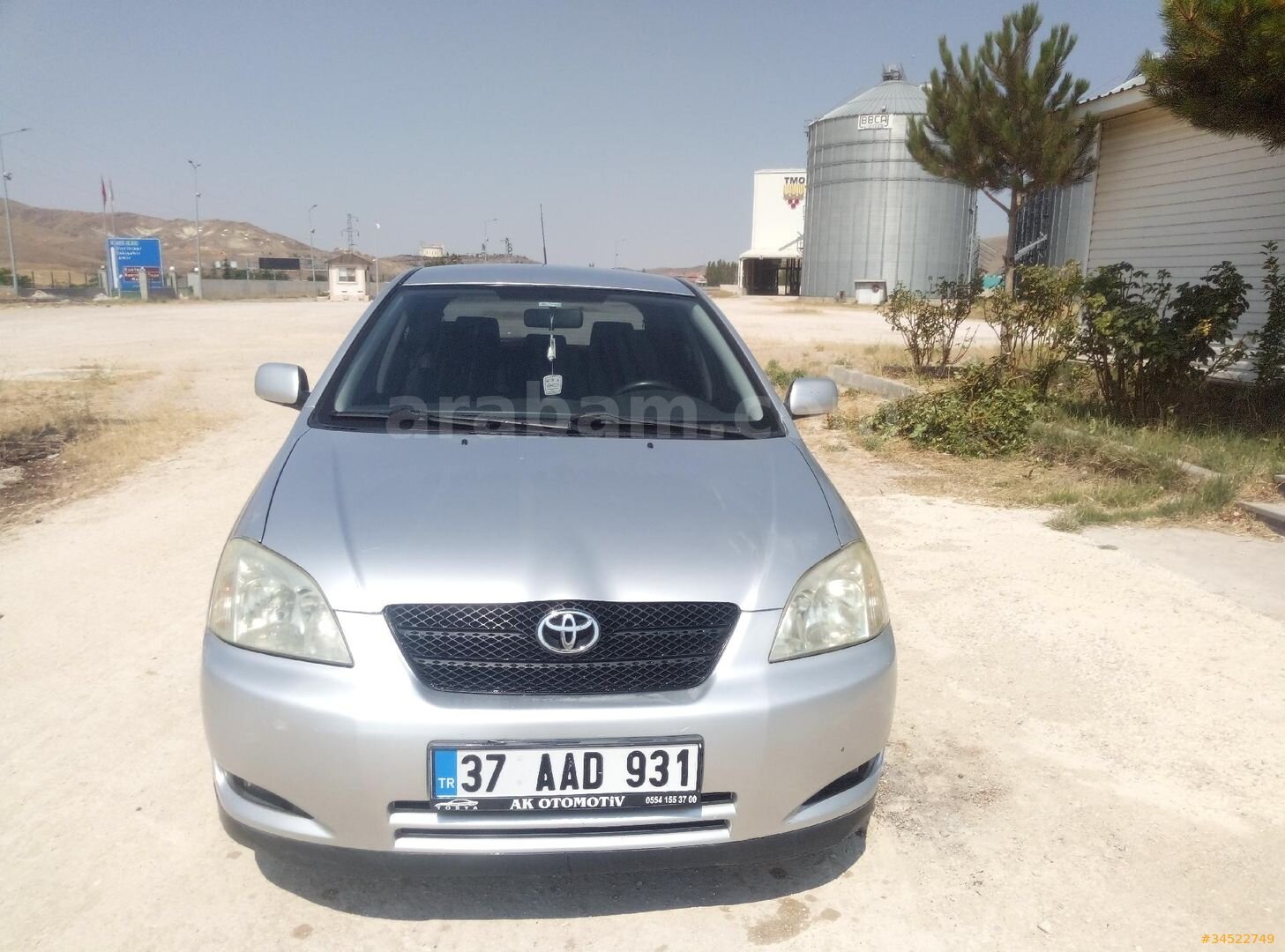 Sahibinden Toyota Corolla 1.6 Terra Special 2002 Model Kastamonu 230.000 km Gri (Gümüş) 5