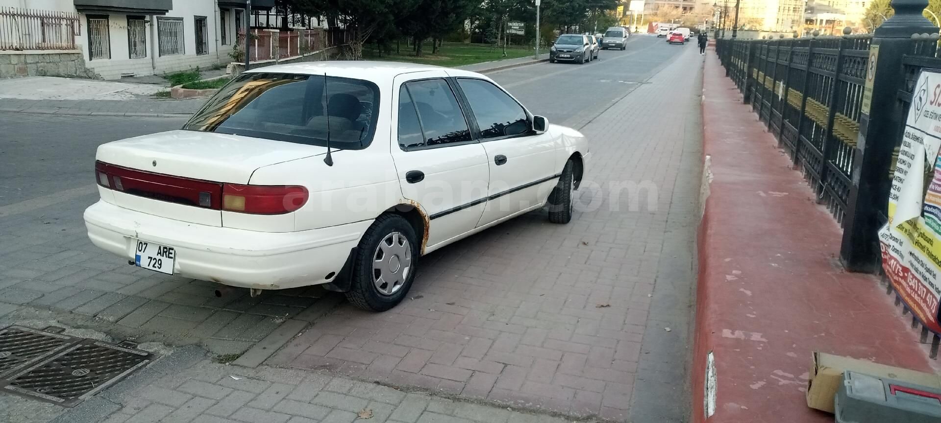Sahibinden Kia Sephia 1.5 GTX 1994 Model Ankara 292.155 km Beyaz 5