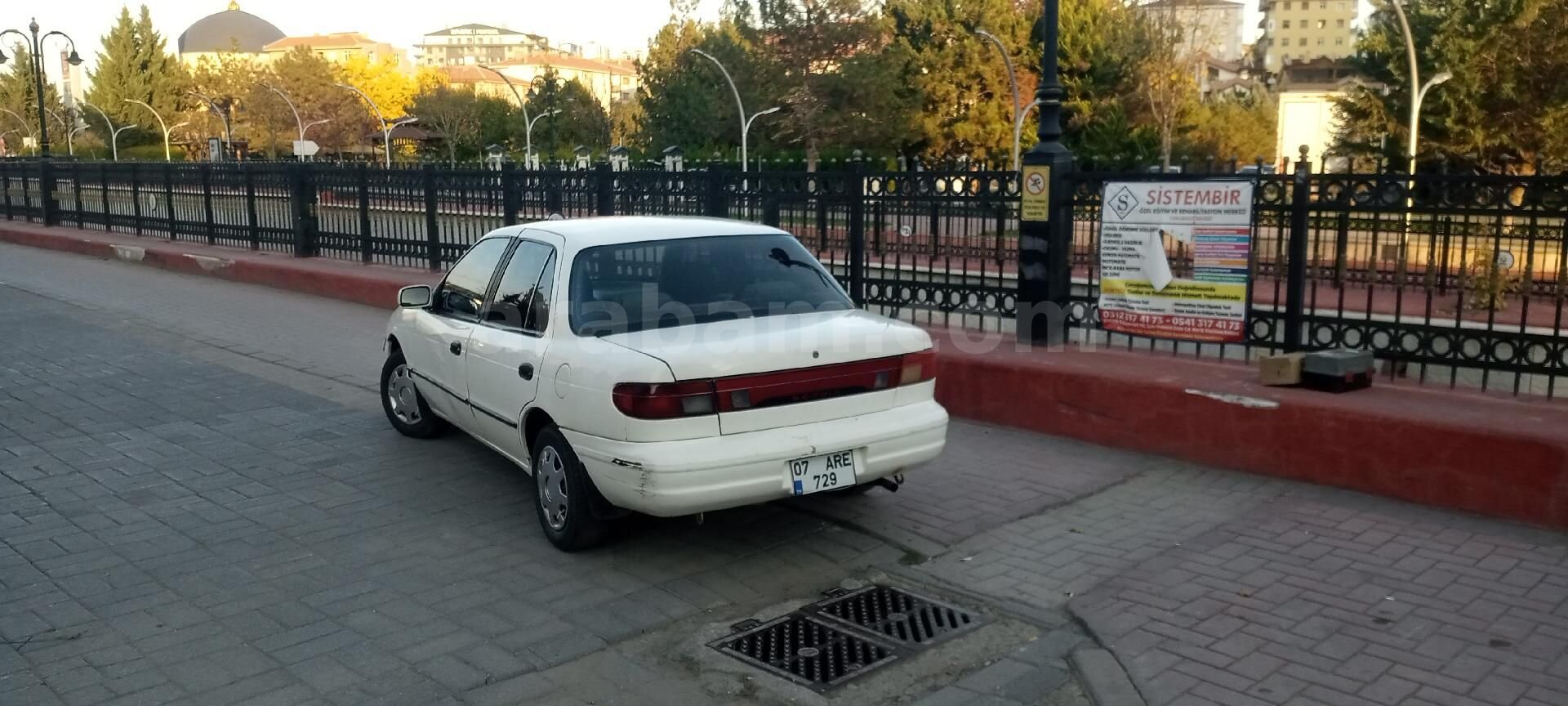 Sahibinden Kia Sephia 1.5 GTX 1994 Model Ankara 292.155 km Beyaz 4