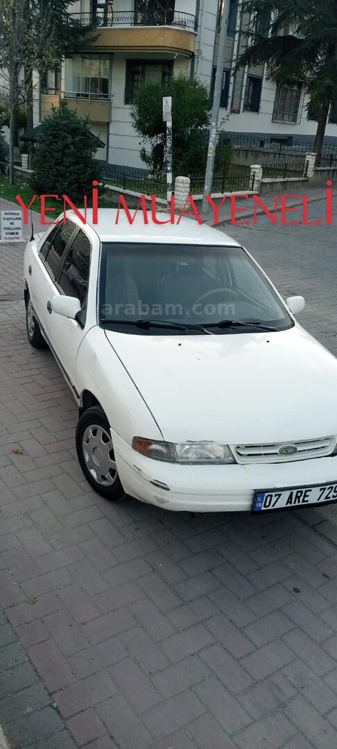 Sahibinden Kia Sephia 1.5 GTX 1994 Model Ankara 292.155 km Beyaz 3