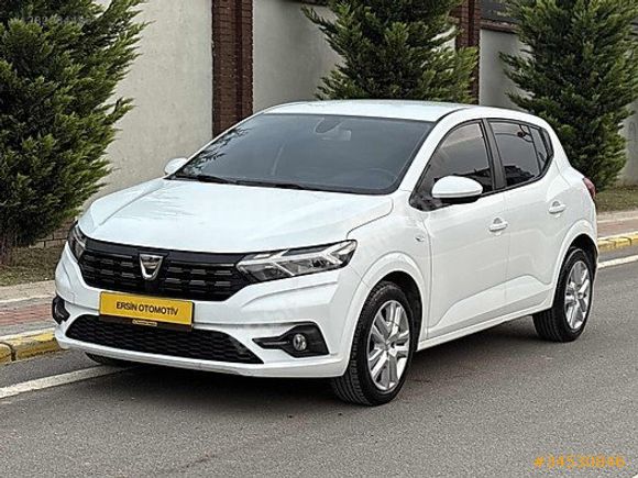 2021 DACİA SANDERO PRESTİGE X-TRONİC BOYASIZ KARTA 12 TAKSİT