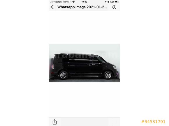 Sahibinden Volkswagen Caravelle 2.0 TDI SCR BMT Comfortline 2017 Model İstanbul