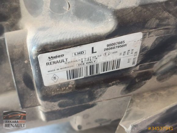 Dacia Dokker Sol Ön Far Komple
